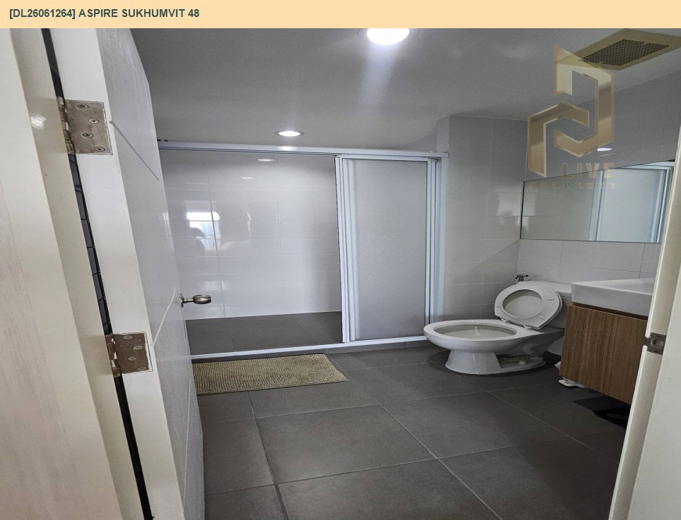 รูป DL26061264 ให้เช่าคอนโด แอสปาย สุขุมวิท 48 (Aspire Sukhumvit 48) ใกล้ BTS พระโขนง พร้อมเข้าอยู่ โทรด่วน 0653619502 LineID @952jdxxk - รูปที่ 6/6