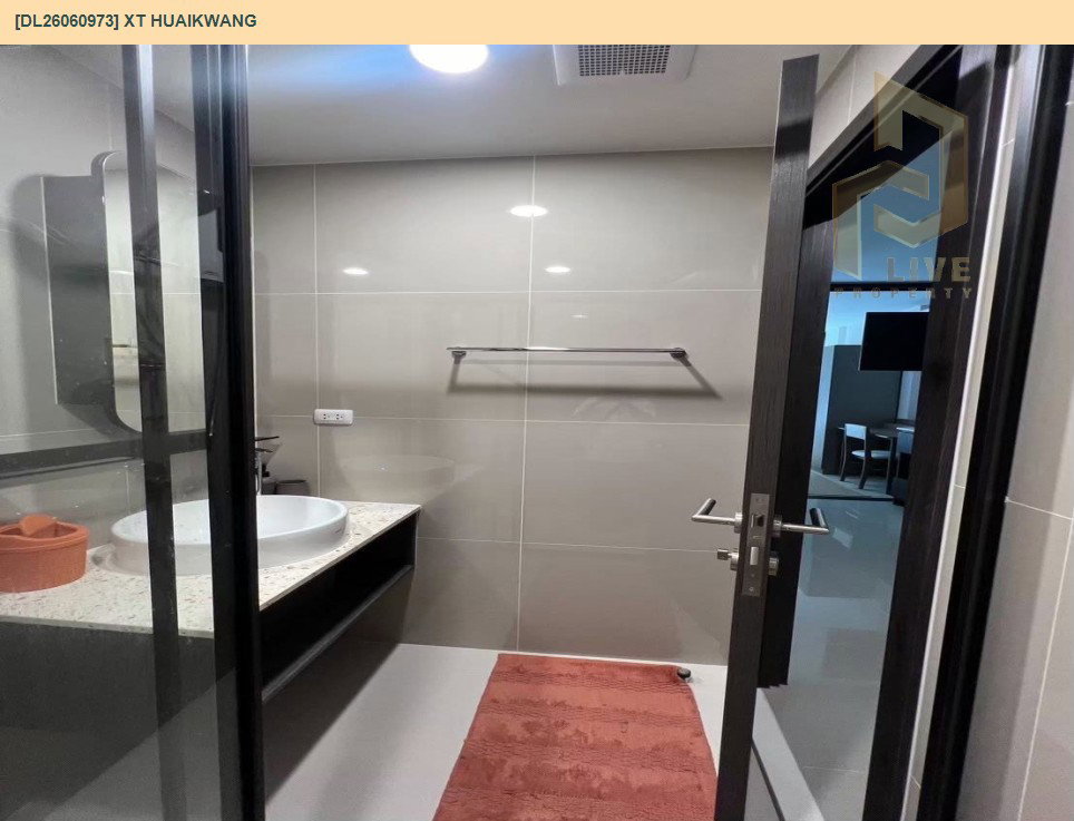 รูป DL26060973 ให้เช่าคอนโด เอ็กซ์ที ห้วยขวาง (XT HUAIKWANG) ใกล้ MRT ห้วยขวาง พร้อมเข้าอยู่ โทรด่วน 0638692663 LineID @952jdxxk - รูปที่ 7/13