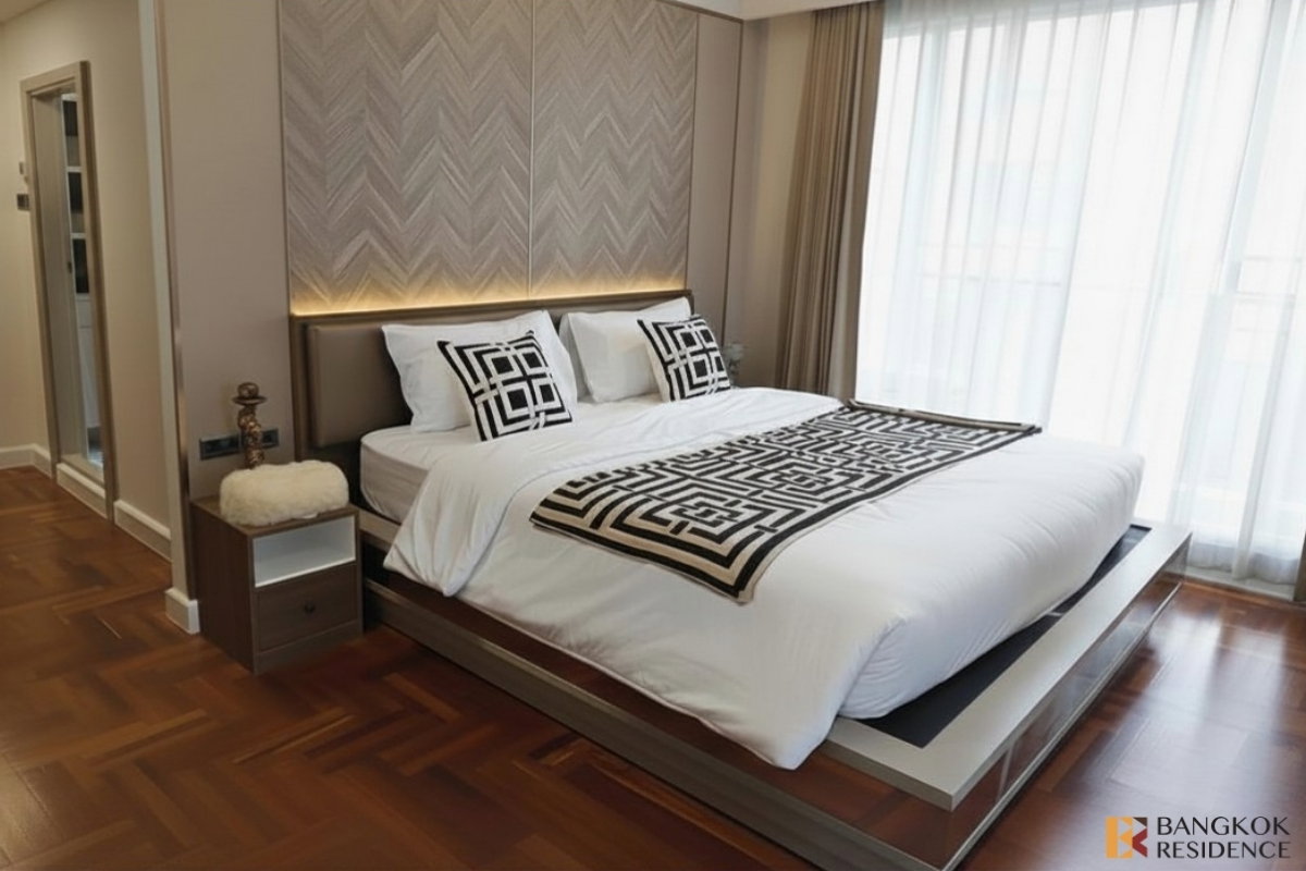 รูป เช่าคอนโด 💎 Kasturi Living Sukhumvit 34 ห้อง2นอน 150ตร.ม. 80k ⭐ แรร์ที่สุด ห้องสวยว่างน้อย! ใกล้ BTS ทองหล่อ  - รูปที่ 2/8