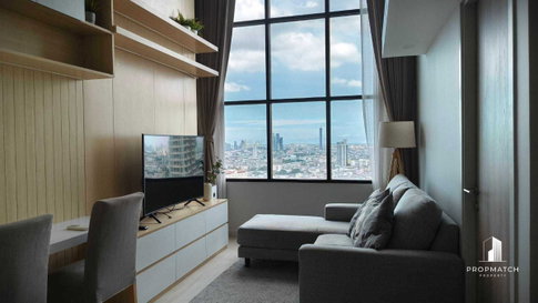 PM016973 ✨Flash Deal ✨ KnightsBridge Prime Sathorn (1Bed 1Bath 44 SQM.) พร้อมอยู่ ! เพียง 34,000 บาทต่อเดือน Tel.0981315848 @propmatch