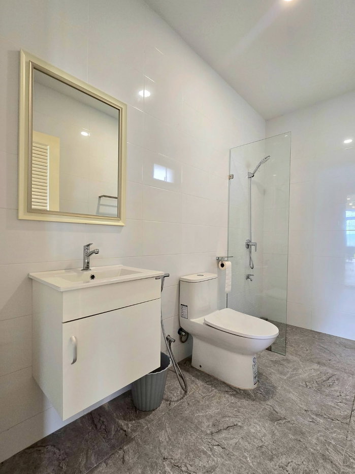 รูป ขายพูลวิลล่าเขาใหญ่ วิวพาโนรามา! บ้าน 2 หลังพร้อมสระส่วนตัว เหมาะทำ Airbnb ลงทุนคุ้ม เฟอร์ครบ เลี้ยงสัตว์ได้ 14.9 ลบ. - รูปที่ 6/18