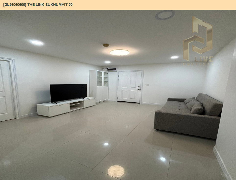 รูป DL26060600 ให้เช่าคอนโด เดอะ ลิงค์ สุขุมวิท 50 (The Link Sukhumvit 50) ใกล้ BTS อ่อนนุช พร้อมเข้าอยู่ โทรด่วน 0638692663 LineID @952jdxxk - รูปที่ 2/6