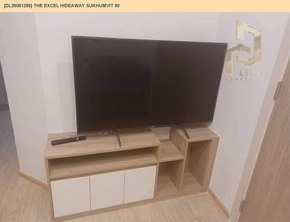 รูป DL26061256 ให้เช่าคอนโด ดิ เอ็กซ์เซล ไฮด์ อะเวย์ สุขุมวิท 50 (The Excel Hideaway Sukhumvit 50) ใกล้ BTS อ่อนนุช พร้อมเข้าอยู่ โทรด่วน 0614453194 LineID @952jdxxk - รูปที่ 12/12