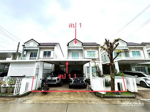 TOWN HOUSE 34.2 Sq.w. Bang Plee Samut Prakarn for 4.2M
