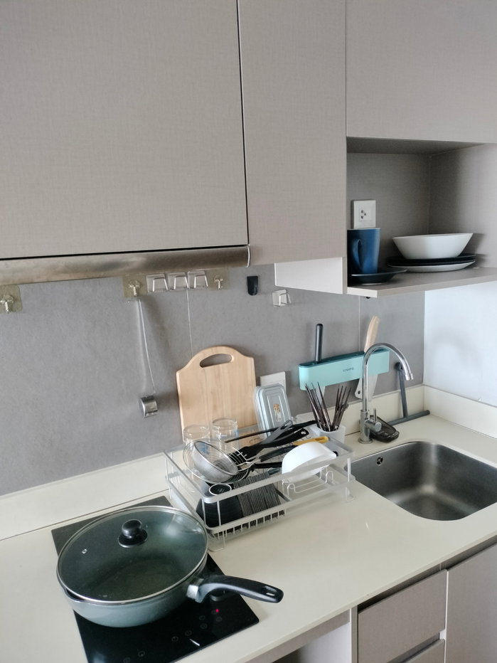 รูป ให้เช่า คอนโด วิสดอม คอนเน็ค สุขุมวิท 101 *ห้องสวย * ที่ Line: @homefinder - รูปที่ 7/9