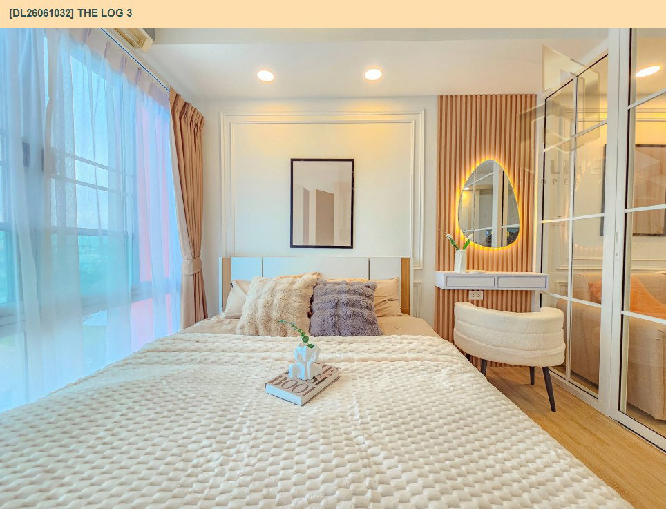 รูป DL26061032 ขายคอนโด เดอะ ลอค 3  (The Log 3 ) ใกล้ BTS อุดมสุข พร้อมเข้าอยู่ โทรด่วน 0638692663 LineID @952jdxxk - รูปที่ 6/13