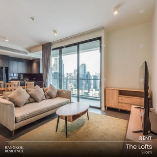 รูปภาพ เช่าคอนโด 🌆 The Lofts Silom 2นอน 80ตร.ม. 68k 💙 ห้องชั้นสูง ราคาดี ใกล้ BTS เซนต์หลุยส์