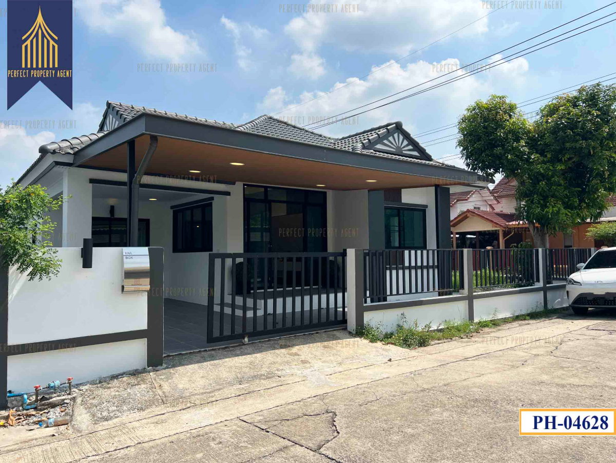 รูป ขายบ้านหัวมุม ชั้นเดียว ซื่อตรง สุวินทวงศ์ ลาดกระบัง มีนบุรี รีโนเวทใหม่พร้อมเฟอร์ฯ สวยมาก - รูปที่ 35/38