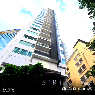 คอนโดให้เช่า : เช่าคอนโด 🌃 Siri at Sukhumvit 1นอน 52ตร.ม. 27k ห้องใหญ่ ราคาดี ติด BTS ทองหล่อ 