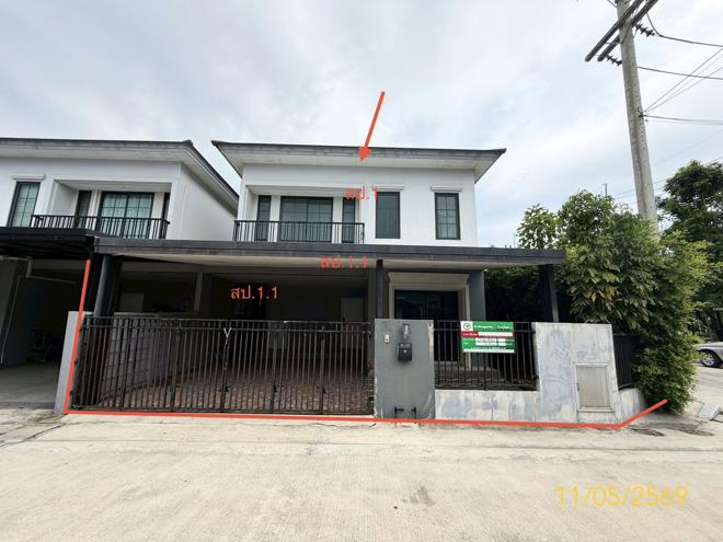 ขายบ้านเดี่ยว : บ้านเดี่ยว 36.6 ตร.วา บริทาเนีย วงแหวน-หทัยราษฎร์ ลำลูกกา ปทุมธานี 3.6M