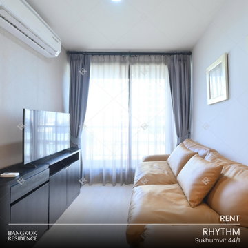 เช่าคอนโด 🔥  Rhythm Sukhumvit 44/1 ห้อง 2นอน 52ตร.ม. 27k 🔥 ด่วน ยูนิตว่างแล้ว ใกล้ BTS พระโขนง 