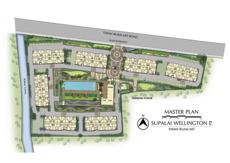 รูป 🏢 📢 ขายคอนโด Supalai Wellington 2  (อาคาร 1 ชั้น 10) 😀 เจ้าของขายเอง ^^ - รูปที่ 13/14