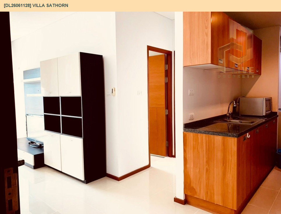 รูป DL26061128 ให้เช่าคอนโด วิลล่า สาทร (Villa Sathorn) ใกล้ BTS กรุงธนบุรี พร้อมเข้าอยู่ โทรด่วน 0653619502 LineID @952jdxxk - รูปที่ 3/6