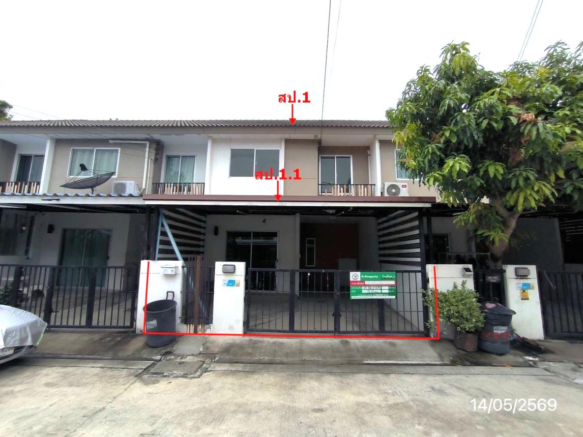 รูป ทาวน์เฮ้าส์ 18.1 ตร.วา บ้านพฤกษา 38/3 (ชัยพฤกษ์-วงแหวน) ไทรน้อย นนทบุรี 1.3M - รูปที่ 15/32