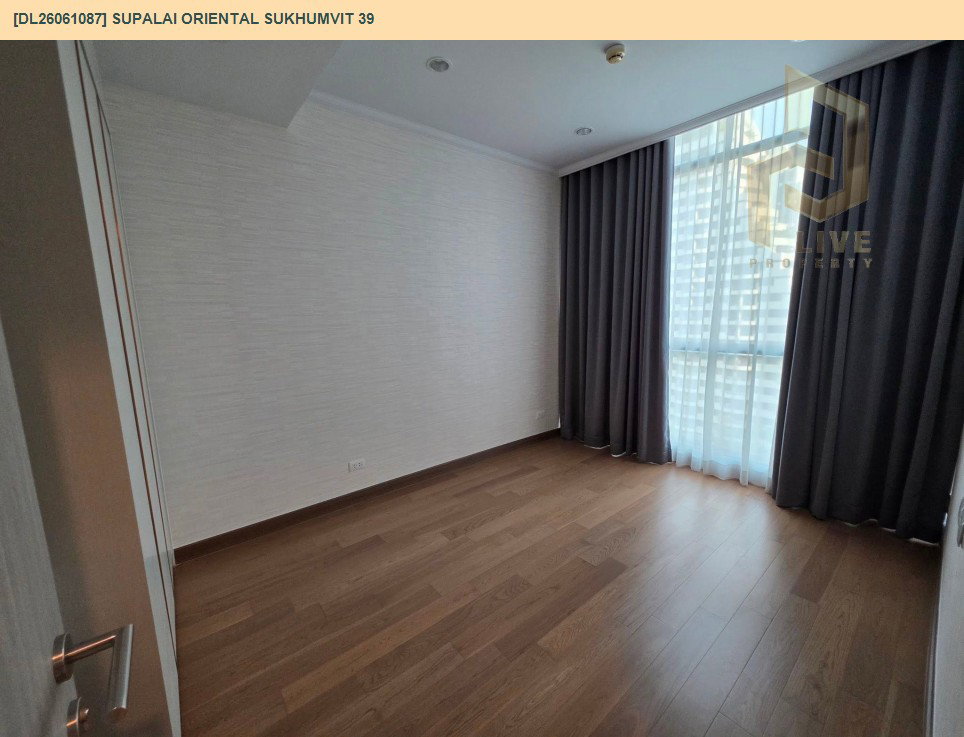 รูป DL26061087 ให้เช่าคอนโด ศุภาลัย โอเรียนทัล สุขุมวิท 39 (Supalai Oriental Sukhumvit 39) ใกล้ BTS พร้อมพงษ์ พร้อมเข้าอยู่ โทรด่วน 0614453194 LineID @952jdxxk - รูปที่ 5/14