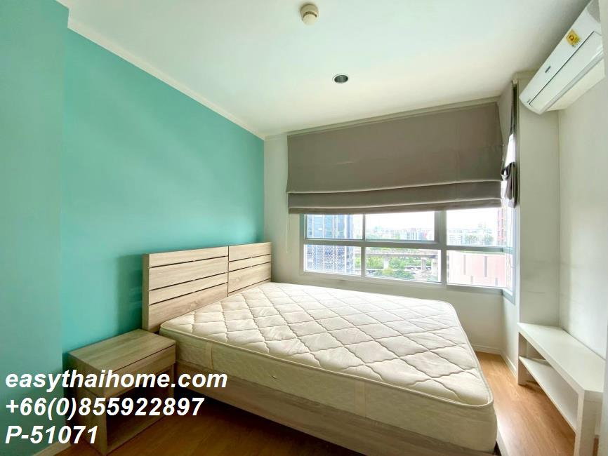 รูป P-51071 — ให้เช่าคอนโด ชั้น 11 อาคาร A Lumpini Place Srinakarin - Huamak Station ใกล้ Airport Link หัวหมาก 085-592-2897 Line: @easythaihome - รูปที่ 21/23