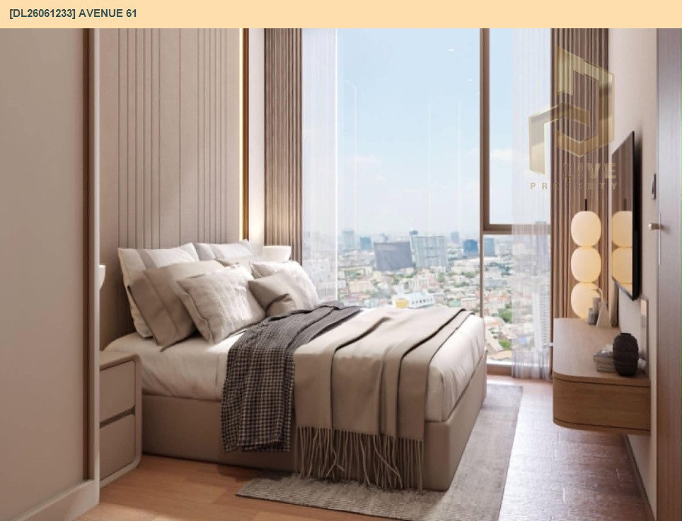 รูป DL26061233 ให้เช่าคอนโด อเวนิว 61 (Avenue 61) ใกล้ BTS เอกมัย พร้อมเข้าอยู่ โทรด่วน 0614453194 LineID @952jdxxk - รูปที่ 2/9