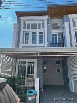 Corner Townhome for Rent Near BTS Samrong
