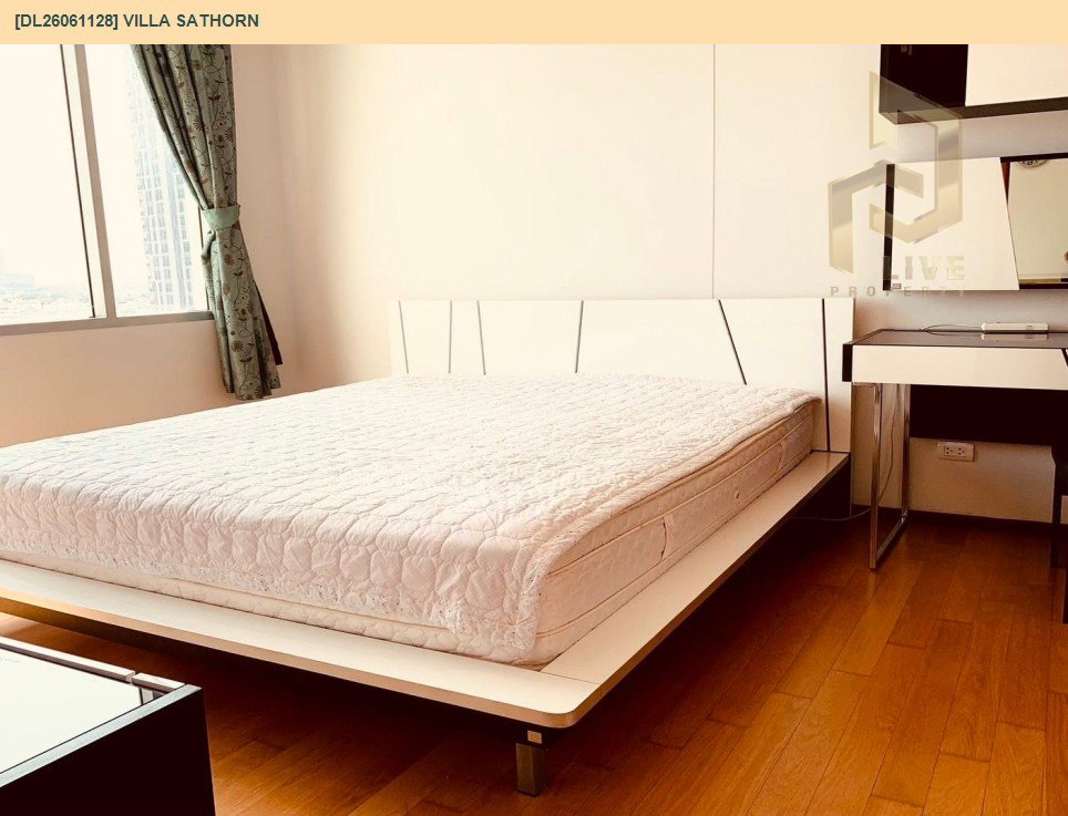 รูป DL26061128 ให้เช่าคอนโด วิลล่า สาทร (Villa Sathorn) ใกล้ BTS กรุงธนบุรี พร้อมเข้าอยู่ โทรด่วน 0653619502 LineID @952jdxxk - รูปที่ 5/6