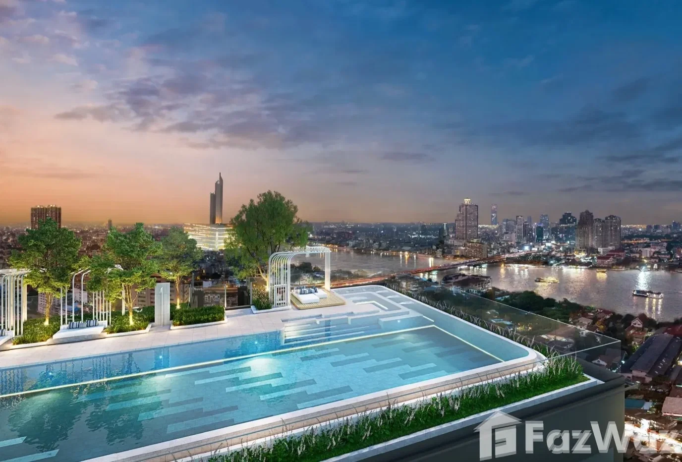 รูป ขาย คอนโด 1 ห้องนอน ในโครงการ ไลฟ์ เจริญนคร - สาทร 6493747 - รูปที่ 5/5