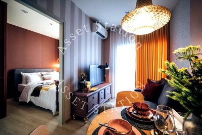 Condos for rent : Available for rent 🏙️ Noble Revolve Ratchada 2, fully furnished, well-proportioned, just bring your bags and move in! ✨