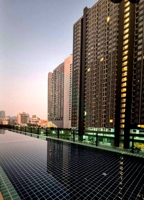 คอนโดให้เช่า : ให้เช่าคอนโด รีเจ้นท์ โฮม บางนา อาคาร B ชั้น 27 1 ห้องนอน ขนาด 28 ตรม ใกล้ BTS บางนา