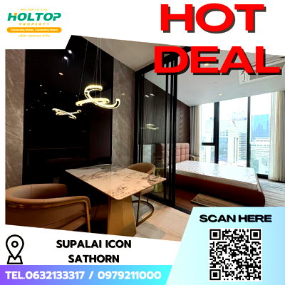 Condos for rent : #E226🎉270369 Condo for Rent Supalai Icon Sathorn