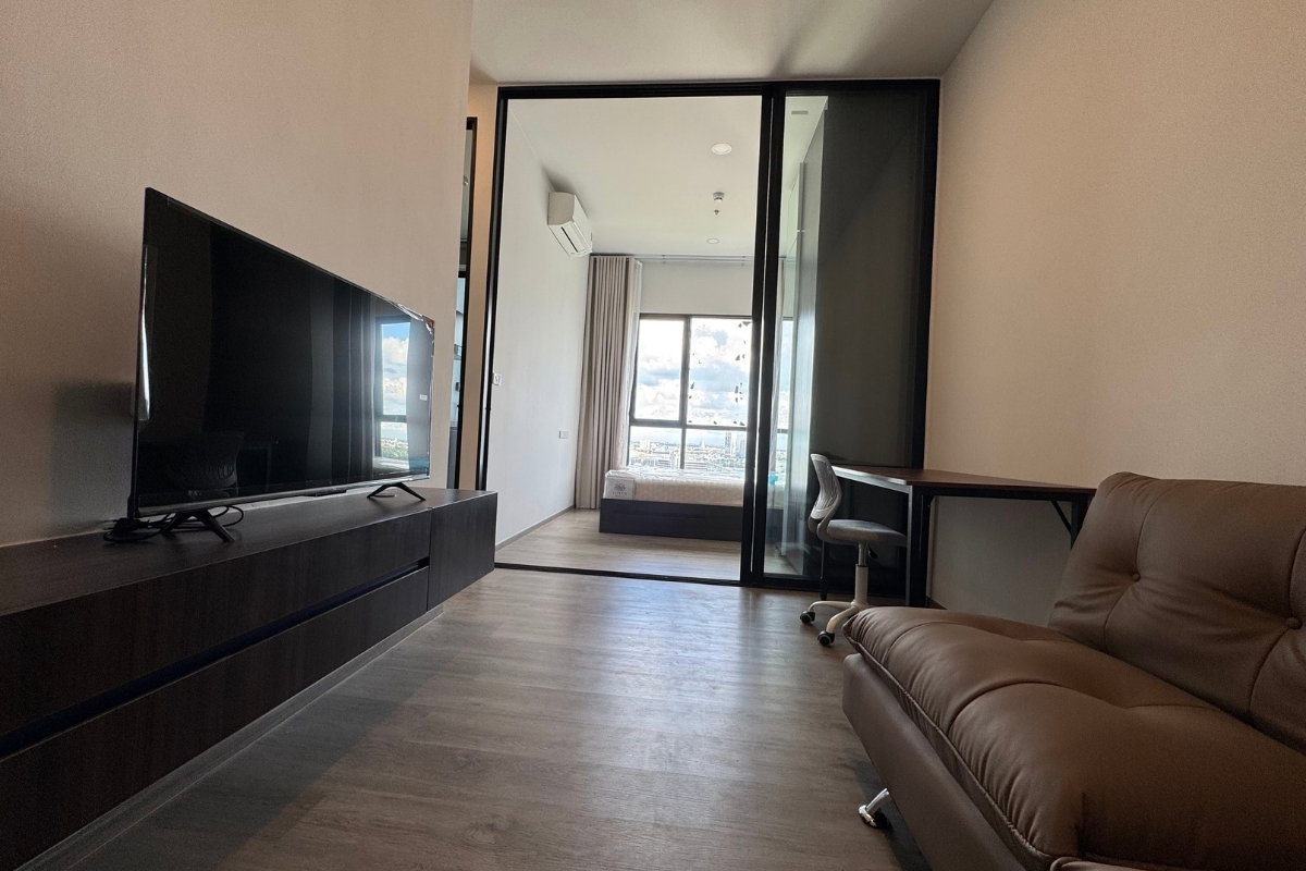 รูป 🔥 เช่าหร้อมอยู่ 🔥 Origin Plug & Play Ramintra 1 Bedroom - รูปที่ 2/12