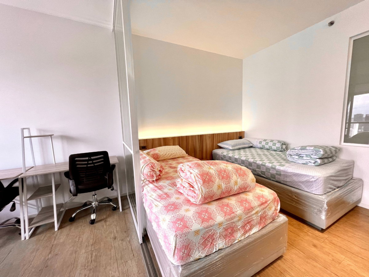 รูป Triple Y Residence【𝐒𝐄𝐋𝐋 & 𝐑𝐄𝐍𝐓】🔥 ห้องเตียงคู่ สำหรับคนมาเป็นคู่! ตกแต่งสวย เฟอร์พร้อม วิวดี ขั้นสูง🔥 ติดต่อไลน์ไอดี: @hacondo - รูปที่ 2/12