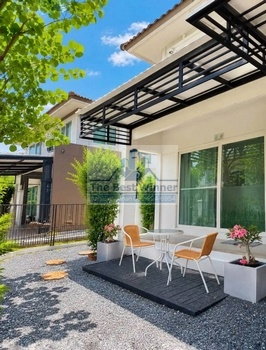 รูป ให้เช่ามัณฑนา อ่อนนุช-วงแหวน 3 บ้านเดี่ยวสไตล์ Modern ชีวิตใกล้เมือง ท่ามกลางธรรมชาติ ติดถนนวงแหวน สะดวกในการเดินทางทั้งอ่อนนุชและบางนา - รูปที่ 4/34