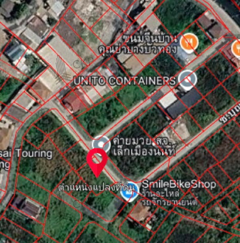 รูป ให้เช่า ที่ดินเปล่า ขนาด 276 ตร.วา ติดถนนคอนกรีต เหมาะกับสร้างที่พักอาศัยหรือโกดัง ใกล้ถนนใหญ่และห้างสรรพสินค้า | 93382 - รูปที่ 8/9