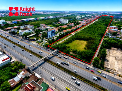ที่ดิน ม.กรุงเทพ ศูนย์รังสิต : ขายที่ดิน 78 ไร่ ติดถนนพหลโยธิน ใกล้มหาวิทยาลัยธรรมศาสตร์ รังสิต จังหวัดปทุมธานี