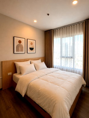 คอนโดให้เช่า : 【Owner post】Regent Home วุฒากาศ ติด BTS วุฒากาศ | ห้อง 1 Bed วิวเมือง | เฟอร์ ไฟฟ้าครบพร้อมอยู่ | เพียง 12,000/เดือน