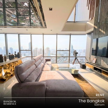 เช่าคอนโด 🌃 The Bangkok Sathorn 1นอน 52ตร.ม. 100k 🌠 ยูนิตสวยที่สุด ชั้นสูง ใกล้ BTS สุรศักดิ์