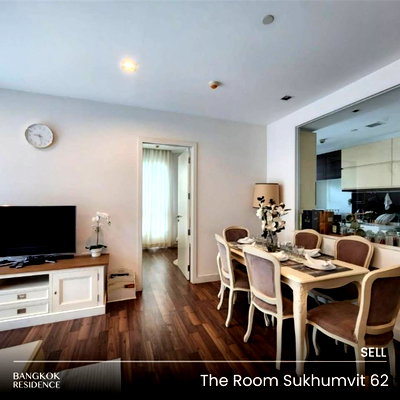 Condos for sale : 🚀 2-Bedroom Condo for Sale at The Room Sukhumvit 62, 76 Sq.m., Near BTS Punnawithi🚆