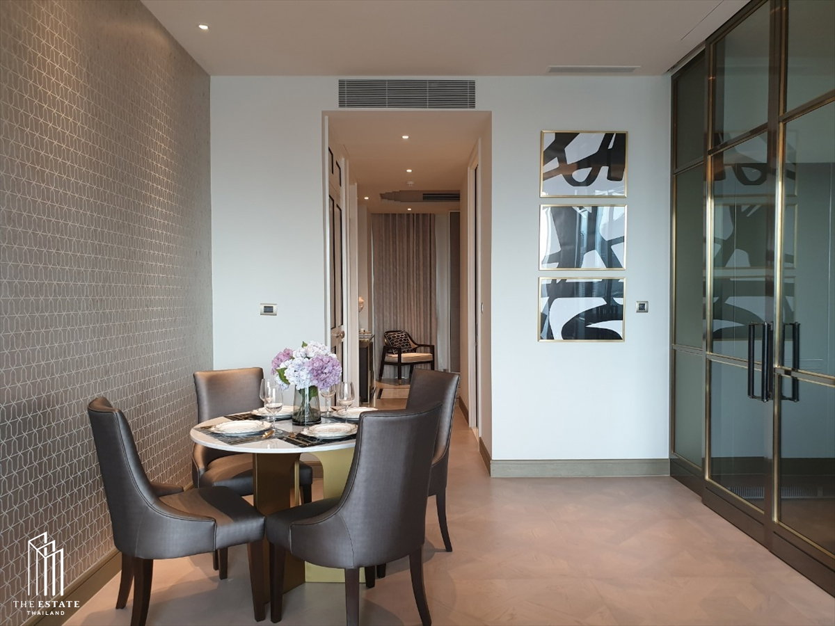 รูป Condo for RENT *The Residences At Mandarin Oriental Bangkok ชั้นสูง ห้องมุม ทิศใต้ วิวแม่น้ำเจ้าพระยา @200,000 Baht - รูปที่ 13/17