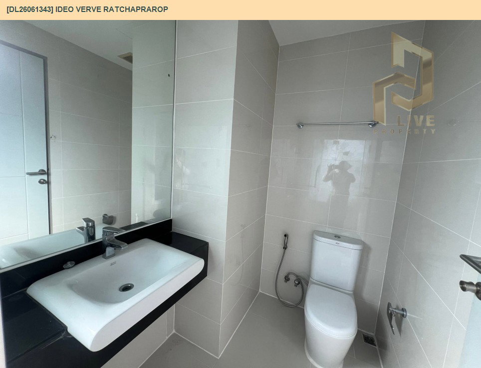 รูป DL26061343 ให้เช่าคอนโด ไอดีโอ เวิร์ฟ ราชปรารภ (IDEO Verve Ratchaprarop) ใกล้ ARL ราชปรารถ พร้อมเข้าอยู่ โทรด่วน 0653619502 LineID @952jdxxk - รูปที่ 13/16