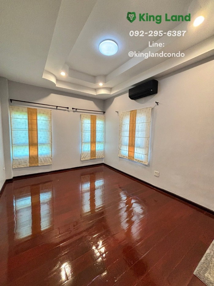 รูป #ให้เช่าบ้านเดี่ยว​ขนาดใหญ่​สุดๆ​ ขนาด 65 ตรว.เนื้อที่เยอะมี​ 4ห้องนอน​ แอร์​4ตัว​ ม.สุทธาทร ประชาร่วมใจ ตกแต่งบ้านสวยหรู (หลังไปรษณีย์มีนบุรี)  - รูปที่ 5/20