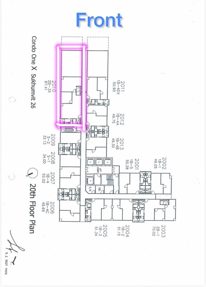 รูป คอนโด 2-ห้องนอน ที่ คอนโดวัน เอ็กซ์ สุขุมวิท 26 ใกล้ BTS พร้อมพงษ์ (ID 3032462) - รูปที่ 11/12