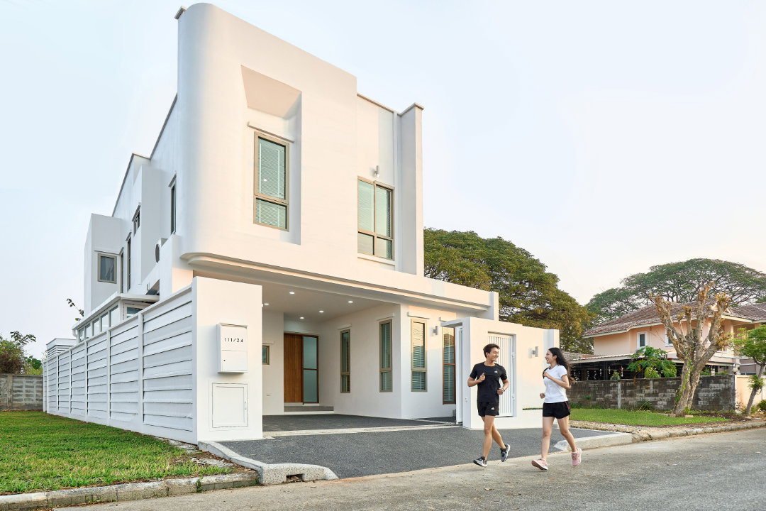 รูป ขายPool Villa สไตล์โมเดิร์น โซนแม่เหียะ - หางดง ทำเลศักยภาพ เข้าเมืองสะดวก 10 นาทีถึงสนามบินเชียงใหม่ ตกแต่งเฟอร์นิเจอร์ครบ -SW003731 - รูปที่ 5/21