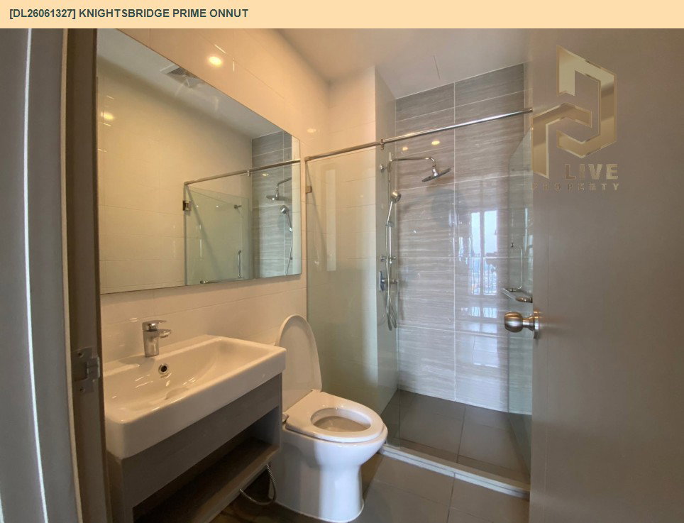 รูป DL26061327 ให้เช่าคอนโด ไนท์บริดจ์ ไพร์ม อ่อนนุช (Knightsbridge Prime Onnut) ใกล้ BTS อ่อนนุช พร้อมเข้าอยู่ โทรด่วน 0653619502 LineID @952jdxxk - รูปที่ 6/6