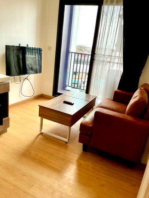 Condos for rent : 🚩 Condo for rent, The Tree Charansanitwong 30, Building B, 7th floor, 1 bedroom, 25.60 sq m, near Bang Khun Sri Market (corner unit).