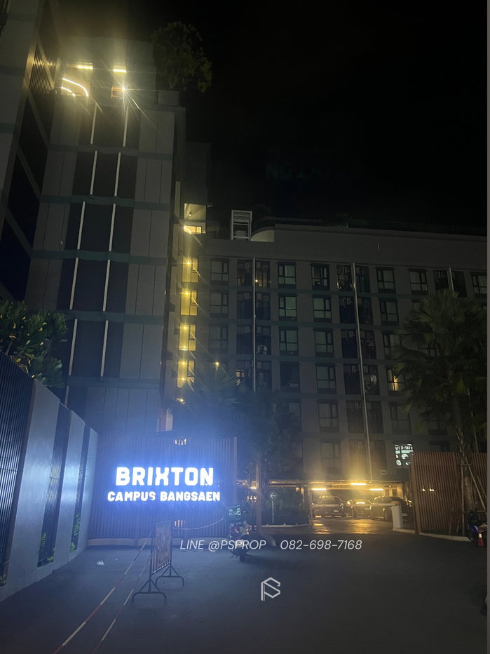 รูป คอนโดเช่าบางเเสน ทำเลดี ใกล้ม.บูรพา Brixton Campus Bangsaen✅ พร้อมเข้าอยู่ #CR0477 - รูปที่ 9/9