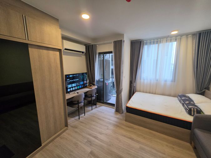 ให้เช่า Quintara MHy Gen Ratchada–Huai Khwang | Studio 23.42 ตร.ม. | 15,000 บาท/เดือน
