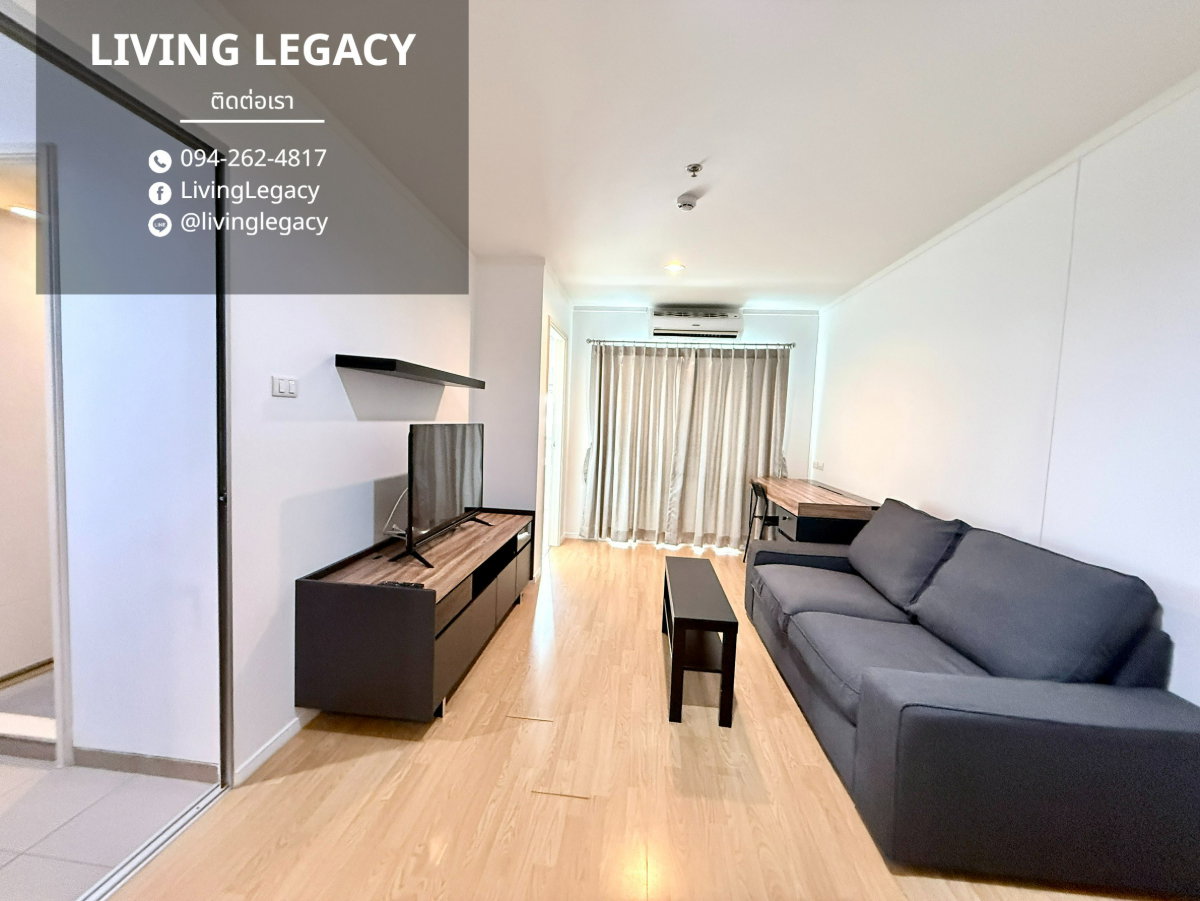 รูป TH4NTO เช่าด่วน คอนโด Lumpini Place Srinakarin 33 ตร.ม. | ชั้น 11 | 1 นอน 1 น้ำ | 13,000 บาท/เดือน | LINE: @livinglegacy - รูปที่ 9/19