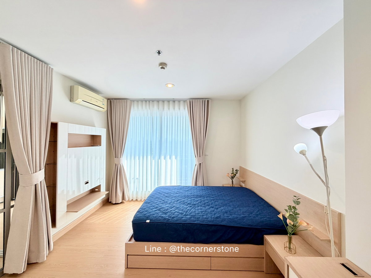 รูป พร้อมให้เช่า  🏙️ "𝐑𝐡𝐲𝐭𝐡𝐦 𝐑𝐚𝐭𝐜𝐡𝐚𝐝𝐚"🏙️  1 ห้องนอน 45 ตร.ม. คอนโด ติด MRT-รัชดา   [251120] - รูปที่ 2/17