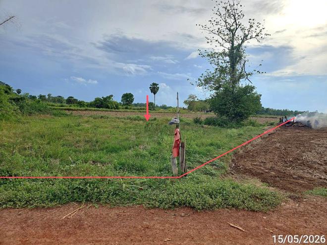 รูป ที่ดินว่างเปล่า 6305 ตร.วา บางกระทุ่ม พิษณุโลก 1.9M - รูปที่ 3/14