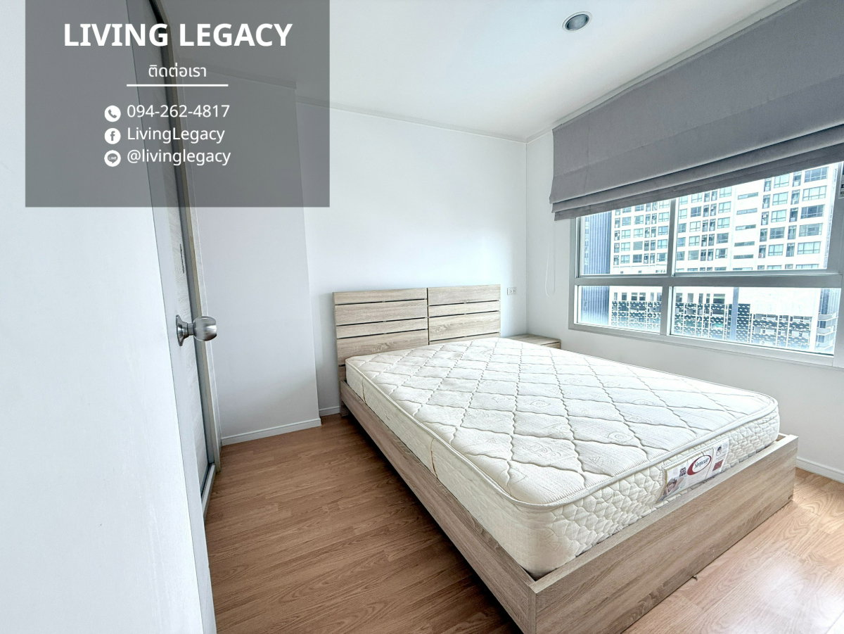 รูป TH4NTO เช่าด่วน คอนโด Lumpini Place Srinakarin 33 ตร.ม. | ชั้น 11 | 1 นอน 1 น้ำ | 13,000 บาท/เดือน | LINE: @livinglegacy - รูปที่ 4/19