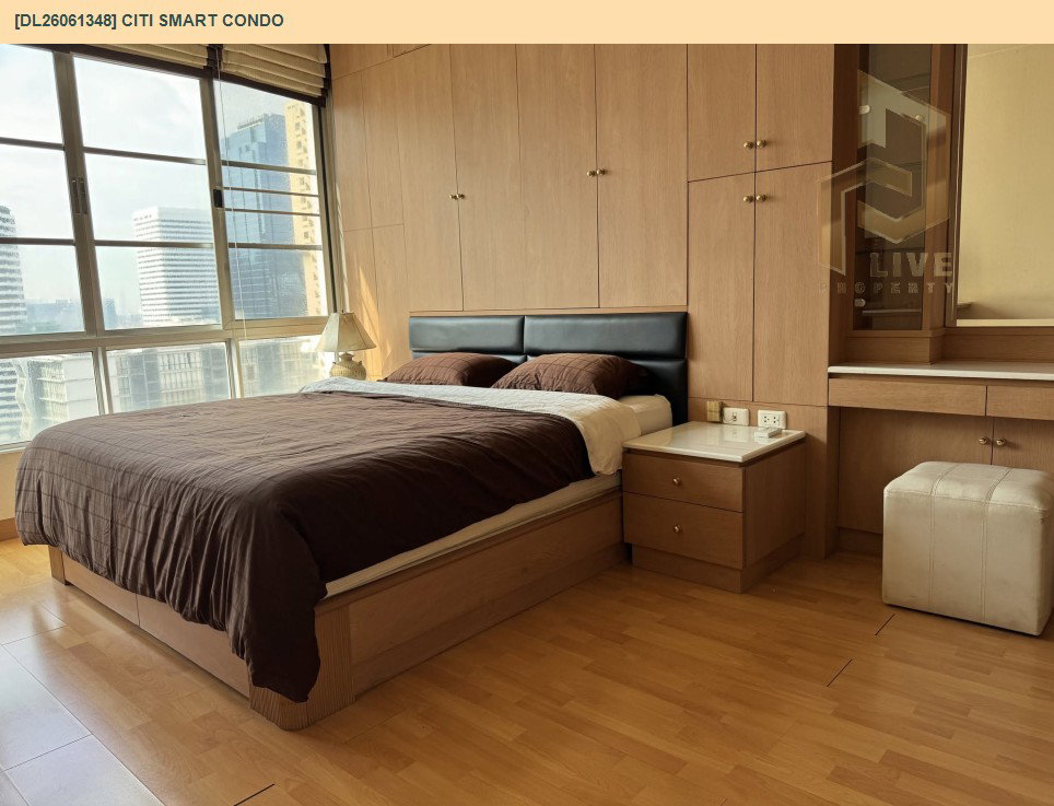 รูป DL26061348 ให้เช่าคอนโด ซิตี้ สมาร์ท คอนโด (Citi Smart Condo) ใกล้ BTS อโศก พร้อมเข้าอยู่ โทรด่วน 0638692663 LineID @952jdxxk - รูปที่ 3/11