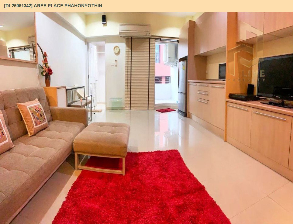 รูป DL26061342 ให้เช่าคอนโด อารีย์ เพลส พหลโยธิน (Aree Place Phahonyothin) ใกล้ BTS อารีย์ พร้อมเข้าอยู่ โทรด่วน 0638692663 LineID @952jdxxk - รูปที่ 2/7